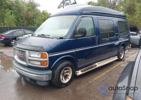 2000 GMC Savana Rv z USA, uszkodzony, nr VIN 1GDFG15W4Y1169853